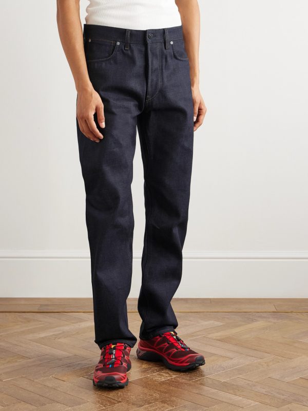 Denim Research Straight-Leg Raw Selvedge Jeans - FR Denim Research Straight-Leg Raw Selvedge Jeans - FR
