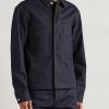 Denim Research Logo-Appliquéd Raw Denim Jacket - FR Denim Research Logo-Appliquéd Raw Denim Jacket - FR