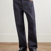 Denim Research Straight-Leg Logo-Appliquéd Organic Jeans - FR