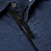 Hollow Denim Research Logo-Appliquéd Shell Overshirt - CU