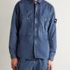 Hollow Denim Research Logo-Appliquéd Shell Overshirt - FR