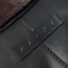 Leather-Trimmed Calf Hair Jacket - E1