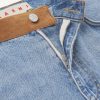 + Slawn and Soldier Straight-Leg Appliquéd Cotton Velvet-Trimmed Jeans - E1 + Slawn and Soldier Straight-Leg Appliquéd Cotton Velvet-Trimmed Jeans - E1