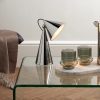 Pose Portable Silver-Tone LED Lamp - OU