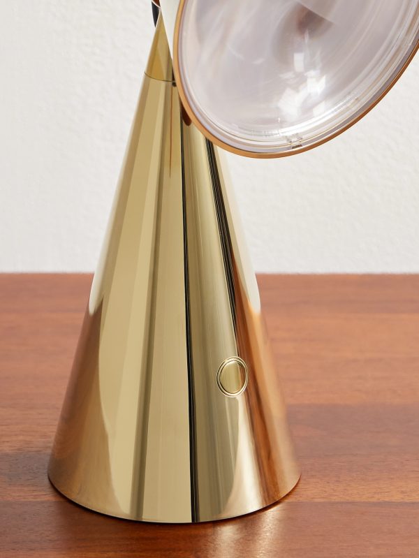 Pose Portable Gold-Tone Lamp - CU Pose Portable Gold-Tone Lamp - CU