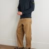 Logo-Appliquèd Garment-Dyed Organic Cotton-Jersey Sweatshirt - OU Logo-Appliquèd Garment-Dyed Organic Cotton-Jersey Sweatshirt - OU