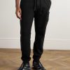 Tapered Logo-Appliquéd Organic Cotton-Jersey Sweatpants - FR