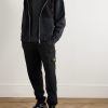 Tapered Logo-Appliquéd Organic Cotton-Jersey Sweatpants - OU
