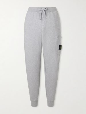 Logo-Appliquéd Organic Cotton-Jersey Sweatpants
