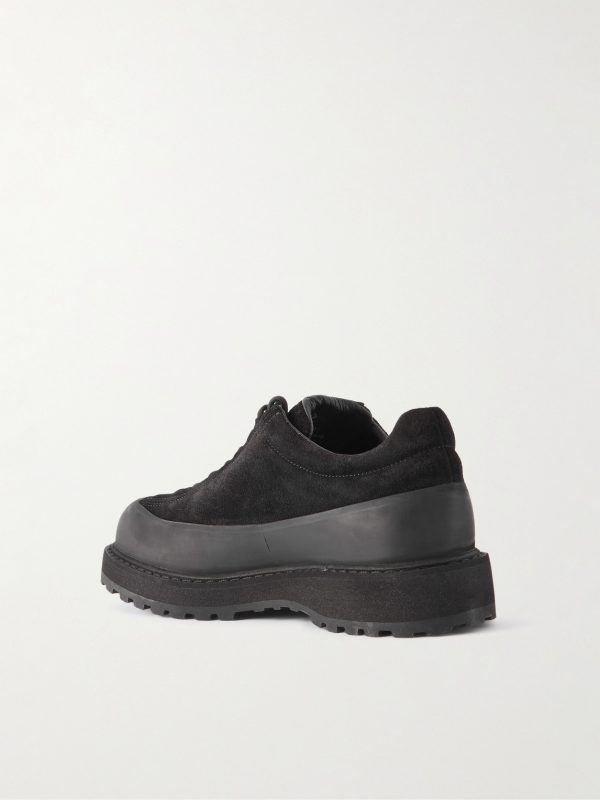 Suede and Rubber Sneakers - BK Suede and Rubber Sneakers - BK