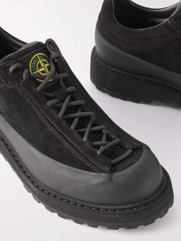 Suede and Rubber Sneakers - CU Suede and Rubber Sneakers - CU