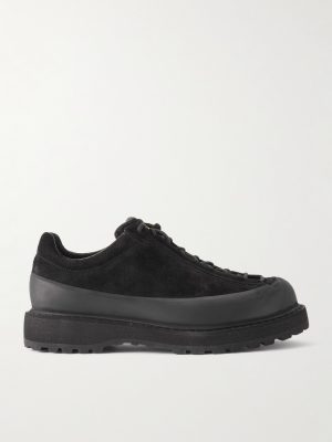 Suede and Rubber Sneakers