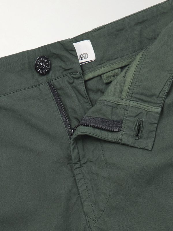 Straight-Leg Organic Cotton-Canvas Cargo Shorts - CU Straight-Leg Organic Cotton-Canvas Cargo Shorts - CU