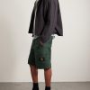 Straight-Leg Organic Cotton-Canvas Cargo Shorts - OU Straight-Leg Organic Cotton-Canvas Cargo Shorts - OU
