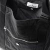 Webbing-Trimmed Recycled-Shell Tote Bag - E1