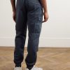 Tapered Organic Cotton-Blend Trousers - BK Tapered Organic Cotton-Blend Trousers - BK