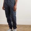 Tapered Organic Cotton-Blend Trousers - FR Tapered Organic Cotton-Blend Trousers - FR