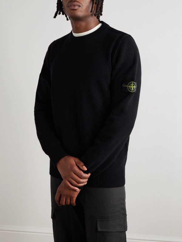 Crewneck Wool-Blend Sweater - FR