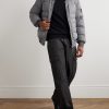 Crewneck Wool-Blend Sweater - OU