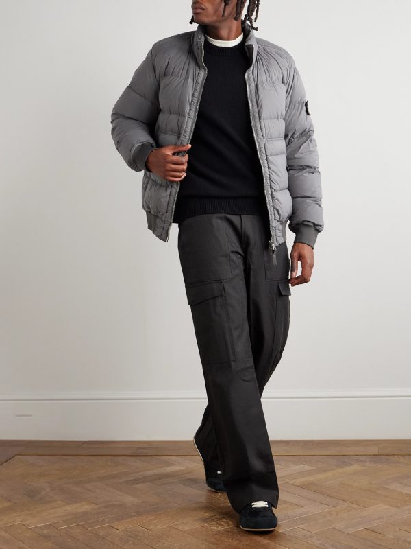 Crewneck Wool-Blend Sweater - OU