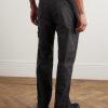 Straight-Leg ECONYL® Nylon Metal Trousers - BK Straight-Leg ECONYL® Nylon Metal Trousers - BK