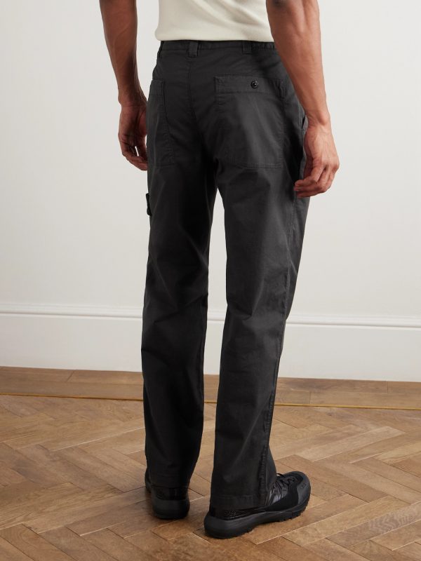 Straight-Leg ECONYL® Nylon Metal Trousers - BK Straight-Leg ECONYL® Nylon Metal Trousers - BK