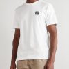 Logo-Appliquéd Garment-Dyed Cotton-Jersey T-Shirt - FR Logo-Appliquéd Garment-Dyed Cotton-Jersey T-Shirt - FR