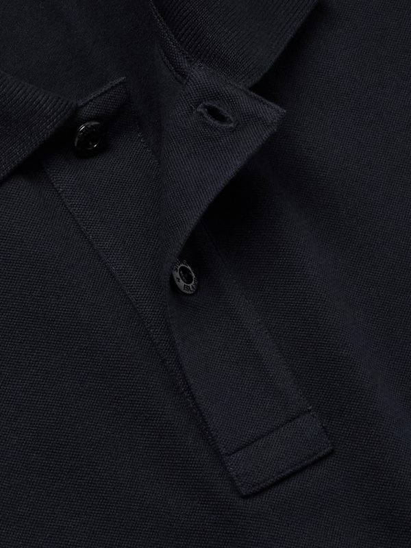 Organic Cotton-Blend Piqué Polo Shirt - CU Organic Cotton-Blend Piqué Polo Shirt - CU