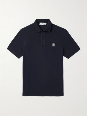 Organic Cotton-Blend Piqué Polo Shirt