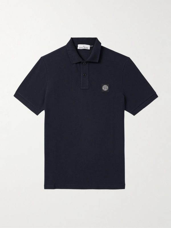 Organic Cotton-Blend Piqué Polo Shirt Organic Cotton-Blend Piqué Polo Shirt