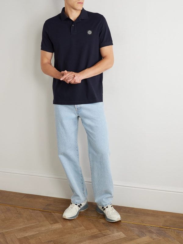 Organic Cotton-Blend Piqué Polo Shirt - OU Organic Cotton-Blend Piqué Polo Shirt - OU