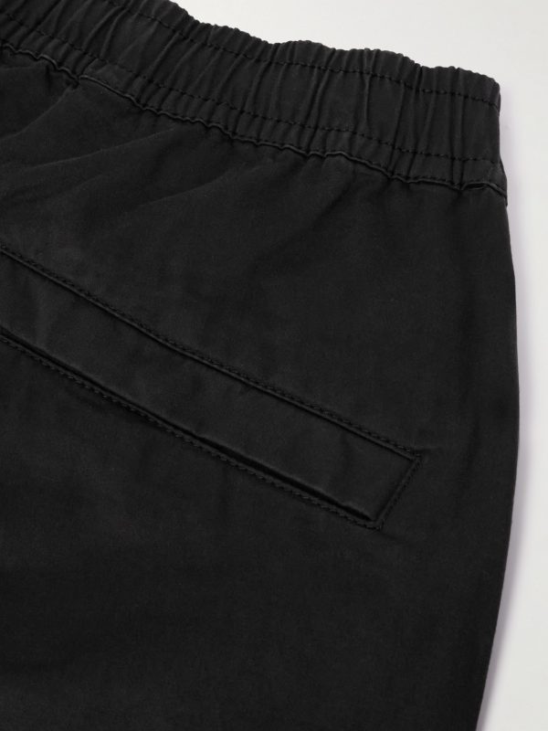 Tapered Organic Cotton-Blend Cargo Trousers - CU Tapered Organic Cotton-Blend Cargo Trousers - CU