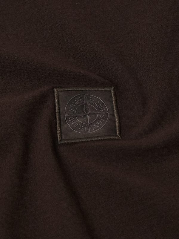 STONE ISLAND GHOST Logo-Appliquéd Cotton-Jersey T-Shirt - CU STONE ISLAND GHOST Logo-Appliquéd Cotton-Jersey T-Shirt - CU