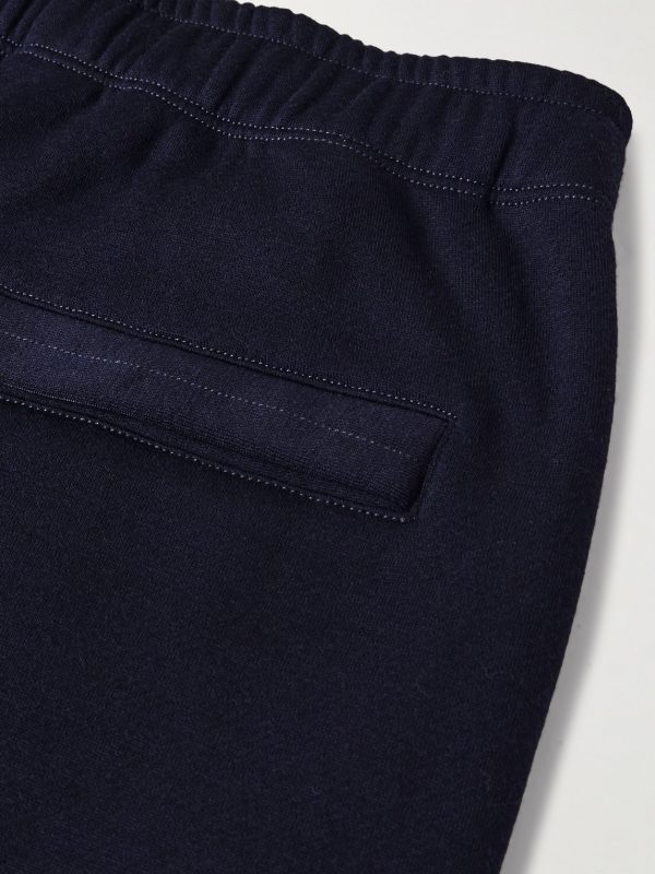 STONE ISLAND GHOST Tapered Wool and Cotton-Blend Jersey Sweatpants - CU STONE ISLAND GHOST Tapered Wool and Cotton-Blend Jersey Sweatpants - CU