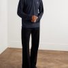 STONE ISLAND GHOST Logo-Appliquéd Cotton-Jersey Polo Shirt - OU STONE ISLAND GHOST Logo-Appliquéd Cotton-Jersey Polo Shirt - OU
