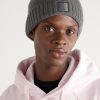 STONE ISLAND GHOST Logo-Appliquéd Cashmere Beanie - OU