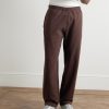Marina Tapered Organic Cotton-Jersey Sweatpants - FR Marina Tapered Organic Cotton-Jersey Sweatpants - FR