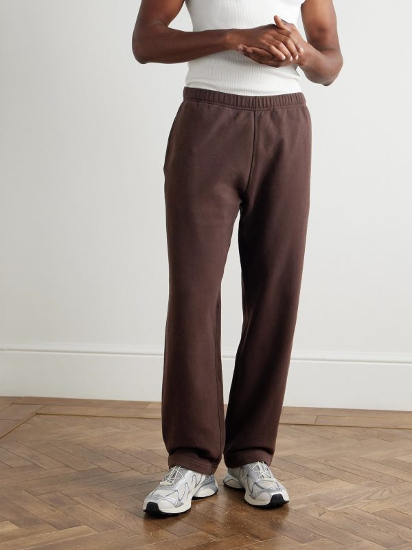 Marina Tapered Organic Cotton-Jersey Sweatpants - FR Marina Tapered Organic Cotton-Jersey Sweatpants - FR