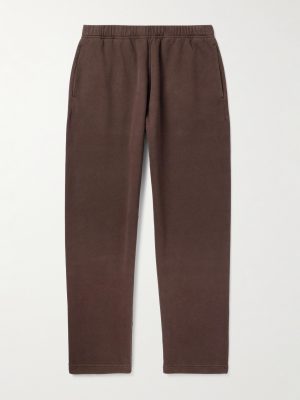Marina Tapered Organic Cotton-Jersey Sweatpants