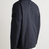 STONE ISLAND GHOST Padded Cotton-Canvas Coat - BK