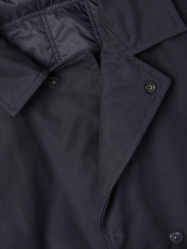 STONE ISLAND GHOST Padded Cotton-Canvas Coat - CU