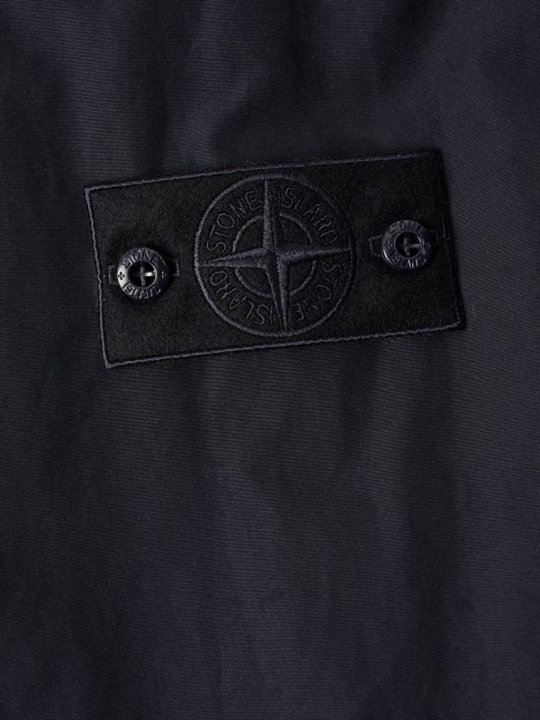 STONE ISLAND GHOST Padded Cotton-Canvas Coat - E1