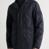 STONE ISLAND GHOST Padded Cotton-Canvas Coat - FR