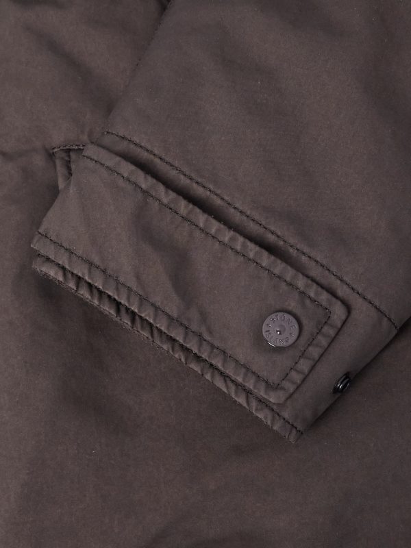 STONE ISLAND GHOST Garment-Dyed Padded David Light-TC Field Jacket - E1 STONE ISLAND GHOST Garment-Dyed Padded David Light-TC Field Jacket - E1