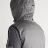 STONE ISLAND GHOST Coated Virgin Wool-Twill Down Gilet - E2