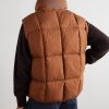 Marina Quilted Padded Cotton-Blend Tela Down Gilet - BK Marina Quilted Padded Cotton-Blend Tela Down Gilet - BK