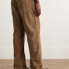 Rossen Straight-Leg Cotton-Corduroy Trousers - BK Rossen Straight-Leg Cotton-Corduroy Trousers - BK