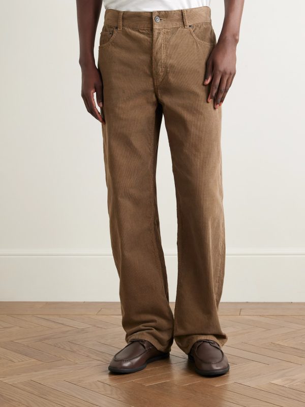 Rossen Straight-Leg Cotton-Corduroy Trousers - FR Rossen Straight-Leg Cotton-Corduroy Trousers - FR