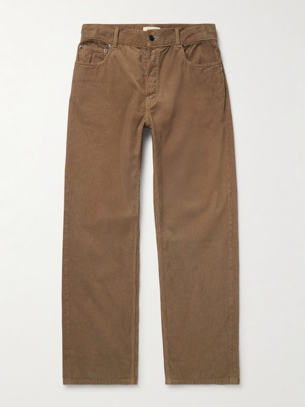 Rossen Straight-Leg Cotton-Corduroy Trousers Rossen Straight-Leg Cotton-Corduroy Trousers