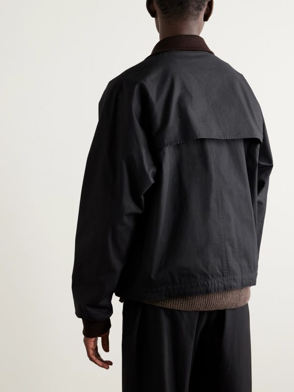Mantis Cotton-Gabardine Blouson Jacket - BK